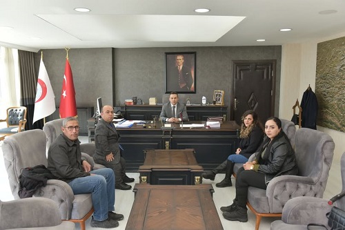 Yüksekova Engelli Bireyler Yardımlaşma ve Dayanışma Derneği'nden Vali Yardımcısı Karadağ’a Ziyaret
